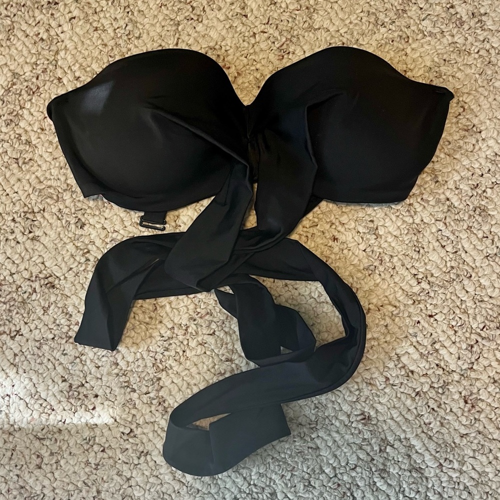 Wrap Around PINK Strapless Swimsuit top